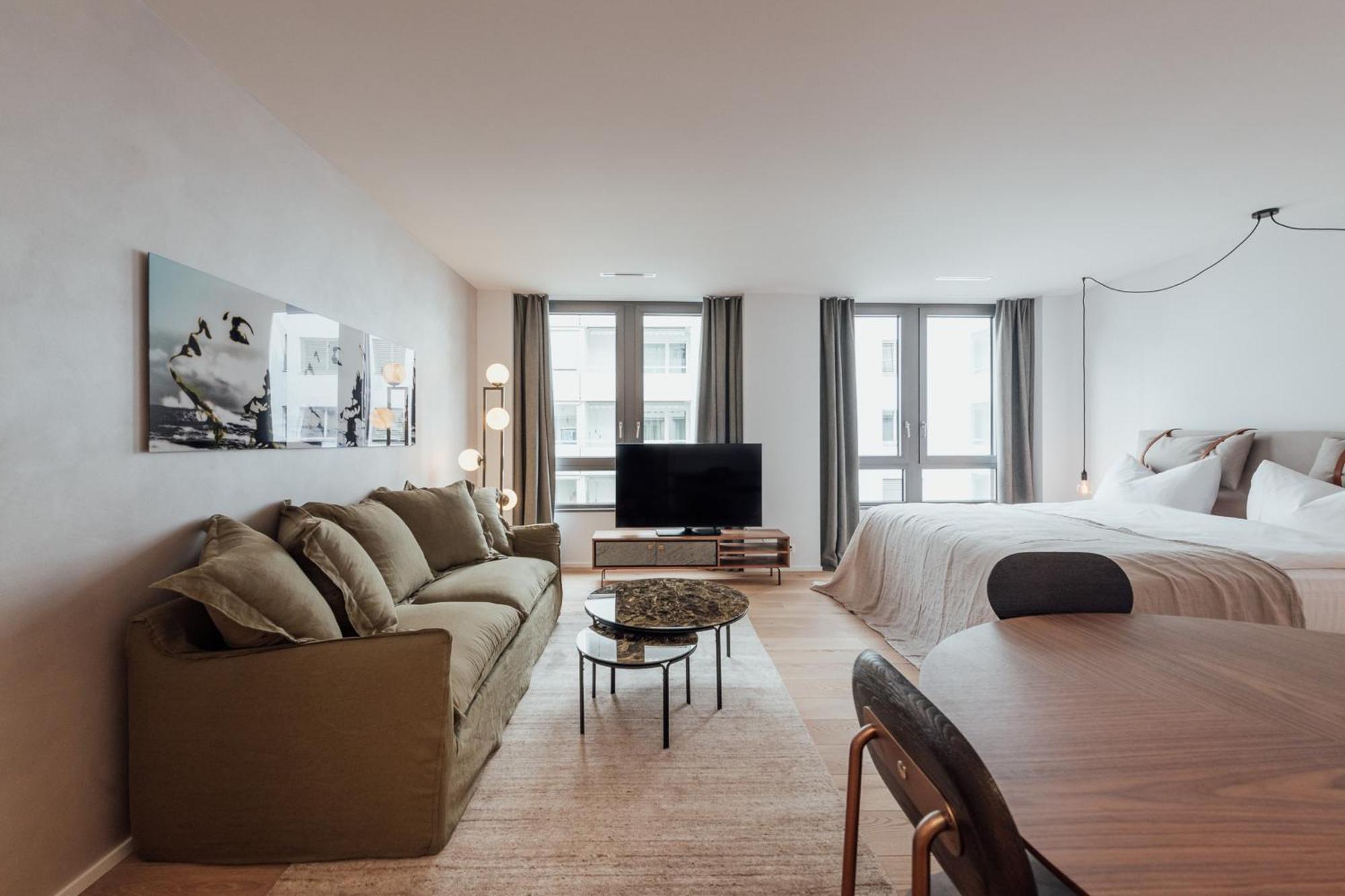 Gubelhof Suites Zug Rom bilde