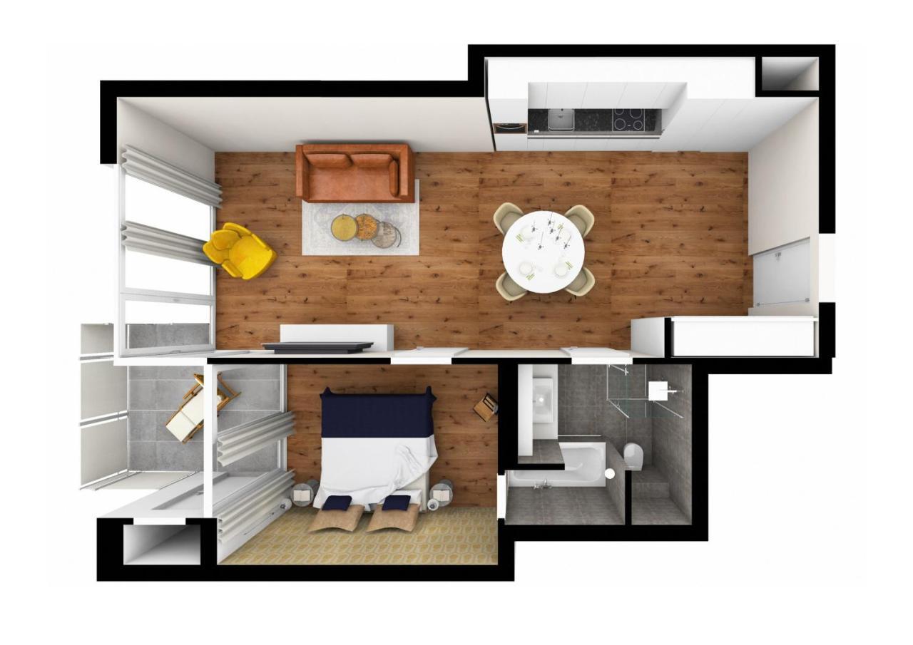 Gubelhof Suites Zug Eksteriør bilde